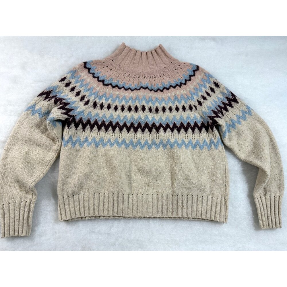 Women's Patterned Sweater - Multicolor - Picture 7 of 10